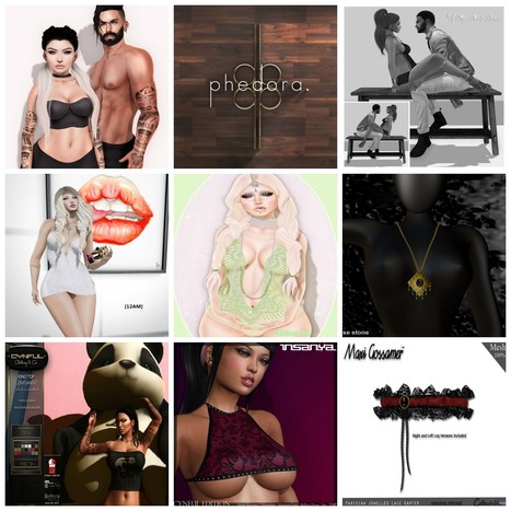 Poses, Dresses, Dances, Shoes, and Tattoos High Quality Group Gifts at Cynful 7th Anniversary | Teleport Hub - Second Life Freebies | Teleport Hub | Scoop.it