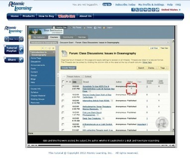 TechLearning: Video Tutorial: Participating in Online Discussions | Blackboard Tips, Tricks and Guides | Scoop.it
