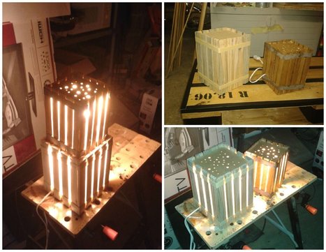 Homemade Lamps With Reclaimed Pallets | 1001 Pallets ideas ! | Scoop.it