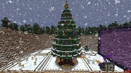 Minecraft-controlled real world Christmas tree | tecno4 | Scoop.it