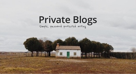 Ghost, plataforma de blogs, ahora permite crear blogs privados | TIC & Educación | Scoop.it