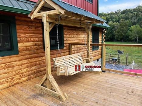 Swing Stand with Roof – DIY Project | MyOutdoorPlans | Daily Magazine | Scoop.it