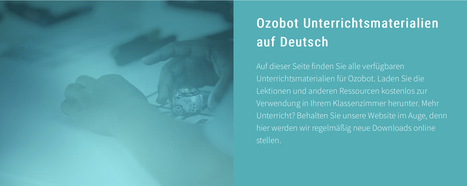 Unterrichtsmaterial - Ozobot-Deutschland | Informatik & Robotik in der Schule | Scoop.it