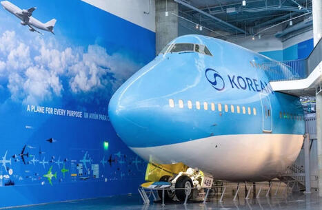 Korean Air expose un Boeing 747 &agrave; Los Angeles : un jumbo au service de l&rsquo;&eacute;ducation | AERONAUTIQUE NEWS - AEROSPACE POINTOFVIEW - AVIONS - AIRCRAFT | Scoop.it
