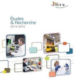 Parution du Rapport « Études & Recherche » 2014-2015 – INRS | Prévention du risque chimique | Scoop.it