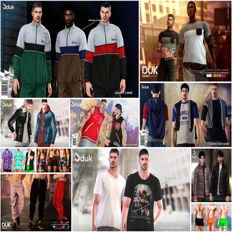 Several Outfits For Men September 2025 Group Gifts by [DUK] | Teleport Hub - Second Life Freebies | Second Life Freebies | Scoop.it