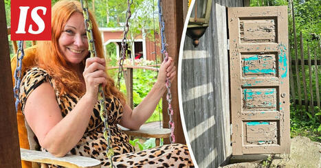 Raila Lehtolan palkittu piha lyö ällikällä: upea maja, sauna, poreamme, uima-allas, kesäkeittiö, riippukeinu, patsaita, seikkailumetsä... | 1Uutiset - Lukemisen tähden | Scoop.it