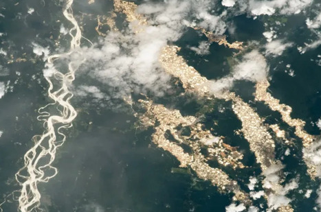 Pictures from outer space reveal the extent of illegal gold mining in Peru | NewSpace | Scoop.it