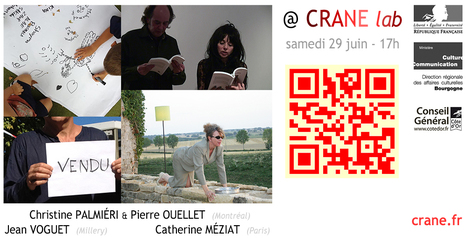 « Art Performance 18 » @ CRANE lab - samedi 29 juin 2013 à 17h | Poésie Elémentaire | Scoop.it