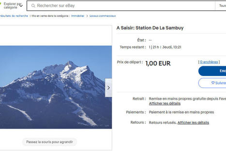Une station de ski à vendre pour un euro : "La chance inestimable de prendre les rênes d'une catastrophe imminente" | - France - | Scoop.it
