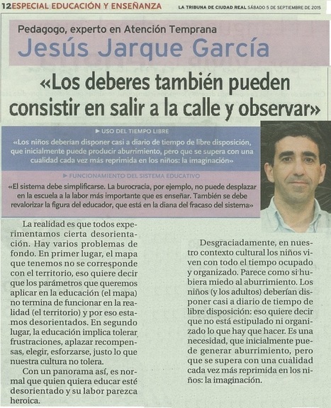 "En educación, el mapa que queremos aplicar no coincide con el territorio, por eso estamos desorientados", por Jesús Jarque | Orientación Educativa al Día | Scoop.it