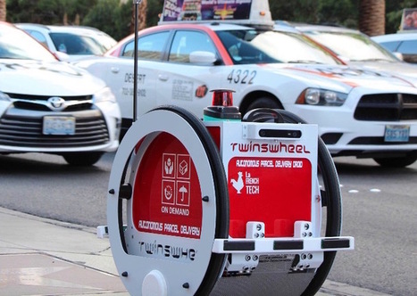 Des dro&iuml;des autonomes de livraison &agrave; Montpellier | Une semaine d'actu - Newsletter de veille de l'AURH | Scoop.it