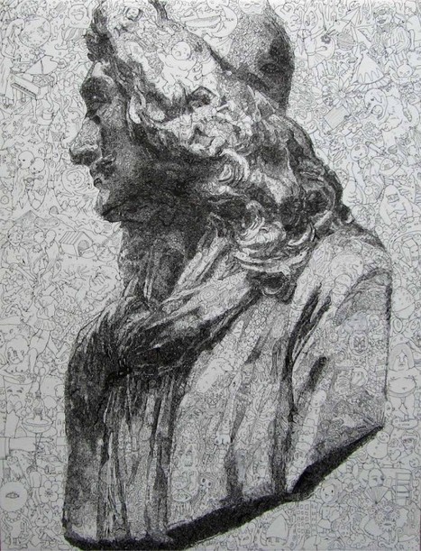 New Mind-Twisting Doodle Madness by Sagaki Keita | Strange days indeed... | Scoop.it