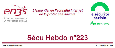 Sécu Hebdo n°223 du 9 novembre 2024