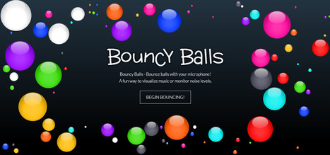Bouncy Balls - Bounce balls with your microphone! | A1Uutiset | Scoop.it