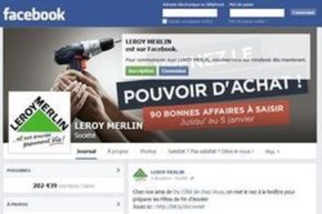 Comment Leroy Merlin gagne de l&rsquo;argent avec Facebook | SEO et Social Media Marketing | Scoop.it