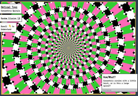 Un parque de atracciones para el cerebro, con ilusiones &oacute;pticas que incluso marean un poco | Mi Caj&oacute;n de Ideas | Scoop.it