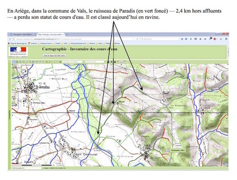 La FNSEA veut faire dispara&icirc;tre les petits cours d'eau de nos cartes | Economie Responsable et Consommation Collaborative | Scoop.it