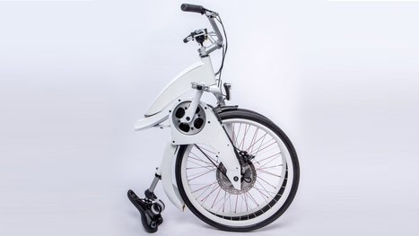 Electric bicycle Gi FlyBike can be folded up in a second | IELTS, ESP, EAP and CALL | Scoop.it