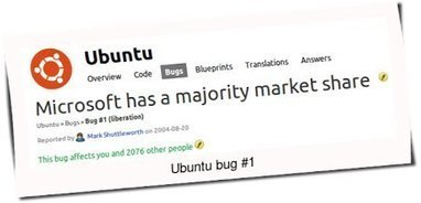 Le bug #1 d'Ubuntu enfin fixé : Microsoft n'est plus dominant sur le marché | Libre de faire, Faire Libre | Scoop.it