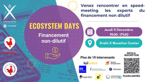 Ecosystem Day - Financement non-dilutif | Innovation Agro-activités et Bio-industries | Scoop.it