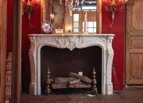 Choose The Antique Marble Fireplaces And Wooden