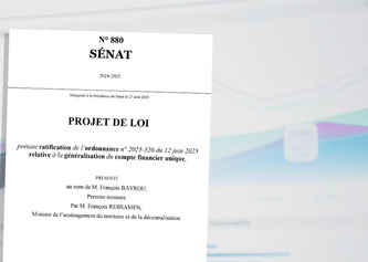 Compte financier unique : le projet de loi de ratification devant le Sénat | Finances - Fiscalité - LOF 2025 | Scoop.it