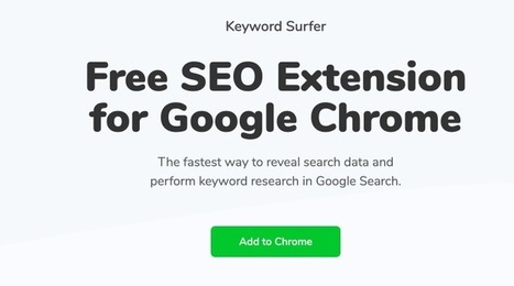 Keyword Surfer. Trouver des mots cl&eacute;s avec Google | Fran&ccedil;ois MAGNAN  Formateur Consultant | Scoop.it