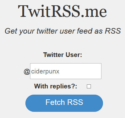 TwitRSS.me: create a RSS feed of a Twitter user feed | Time to Learn | Scoop.it