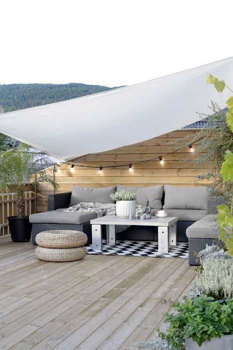 10 terrasses ombrag&eacute;es pour s'inspirer | Immobilier | Scoop.it