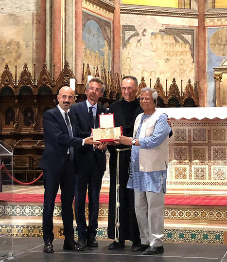 This Nobel Prize Laureate in Economics Envisions a World Of Zero Poverty, Zero Unemployment, and Zero Net Carbon Emissions. He is honored with the "Lamp of Peace."  | Business as an Agent of World Benefit | Scoop.it