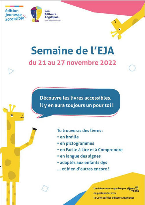 La littérature de jeunesse au service de l’inclusion : l’espace Edition jeunesse accessible de la Bibliothèque Robinson - Détail | Médiathèque Départementale du Pas-de-Calais