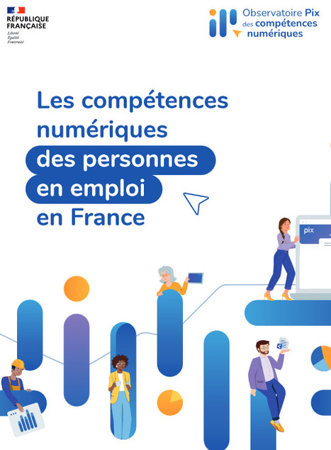 Compétences numériques : quelle maîtrise pour les personnes en emploi en France ? Observatoire Pix des compétences numériques | Compétences de base, illettrisme, illectronisme... | Scoop.it
