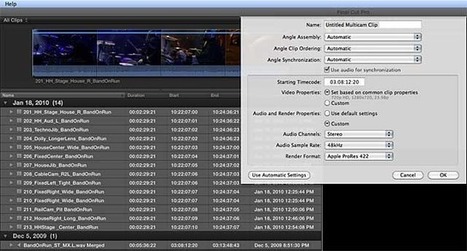 The Apple Final Cut Pro X 10.0.3 Update: OnlineVideo.net Hands-On Review | Video Breakthroughs | Scoop.it