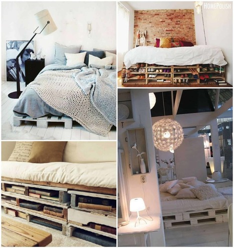 Upcycled Pallets Into Bed & Sofa | 1001 Recycling Ideas ! | Scoop.it