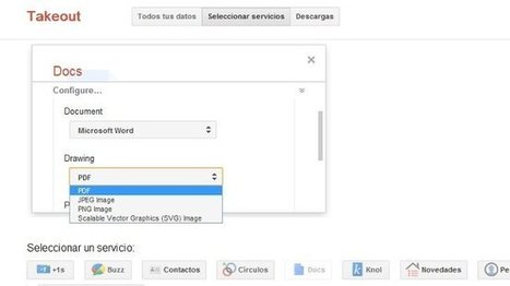 Descarga todos tus documentos de Google Docs desde Takeout | TIC & Educaci&oacute;n | Scoop.it