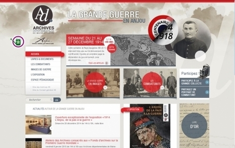 Des sites d'archives dédiés à la Grande Guerre | Autour du Centenaire 14-18 | Scoop.it
