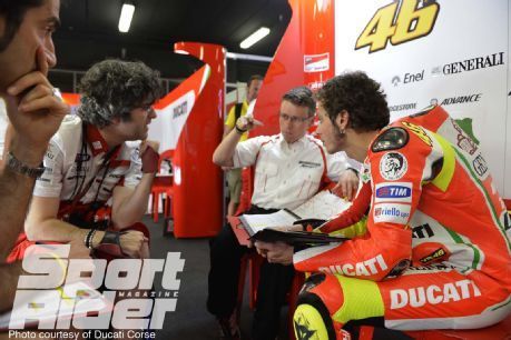 Ducati reassures frustrated Rossi...for now | Sport Rider Magazine | Ductalk: What's Up In The World Of Ducati | Scoop.it