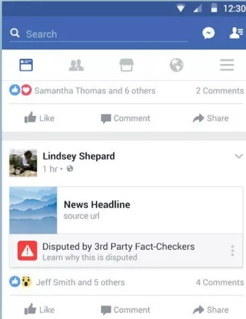 Facebook Says Its Fake News Label Helps Reduce the Spread of a Fake Story By 80% | Public Relations & Social Marketing Insight | Scoop.it