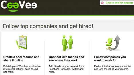 CeeVee - Quick & painless résumé management | Communicate...and how! | Scoop.it