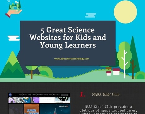 5 Great Science Websites for Kids and Young Learners curated by Educators' technology | iGeneration - 21st Century Education (Pedagogy & Digital Innovation) | Scoop.it