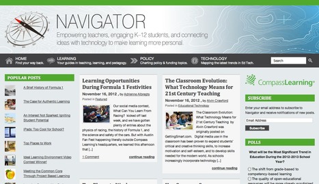 Compass Learning Navigator | A New Society, a new education! | Scoop.it