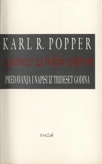 Karl Popper - U potrazi za boljim svijetom PDF Download • Online Knjige | OnlineKnjige.com | Scoop.it