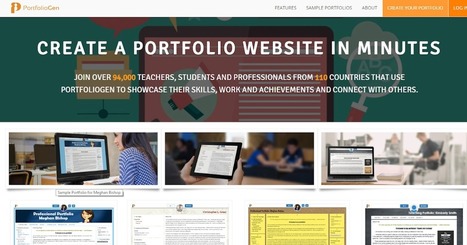 PortfolioGen, crea tu portfolio educativo @Portfoliogen | TIC & Educación | Scoop.it