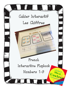 Cahier Interactif pour petit - Les Chiffres French Interactive notebook Numbers | Primary French Immersion Education | Scoop.it