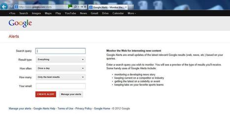 How To Use Google Alerts In Your Job Search - SocialMeep | Career Advice, Tips, Trends, Resources | Scoop.it