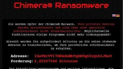 Verschl&uuml;sselungstrojaner Chimera droht mit Ver&ouml;ffentlichung pers&ouml;nlicher Daten | CryptoMalware | CyberSecurity | RansomWare | ICT Security-S&eacute;curit&eacute; PC et Internet | Scoop.it