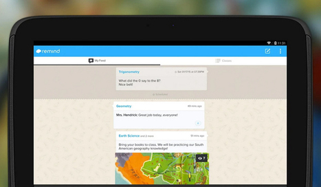 Remind: el Whatsapp de los docentes | TIC & Educación | Scoop.it