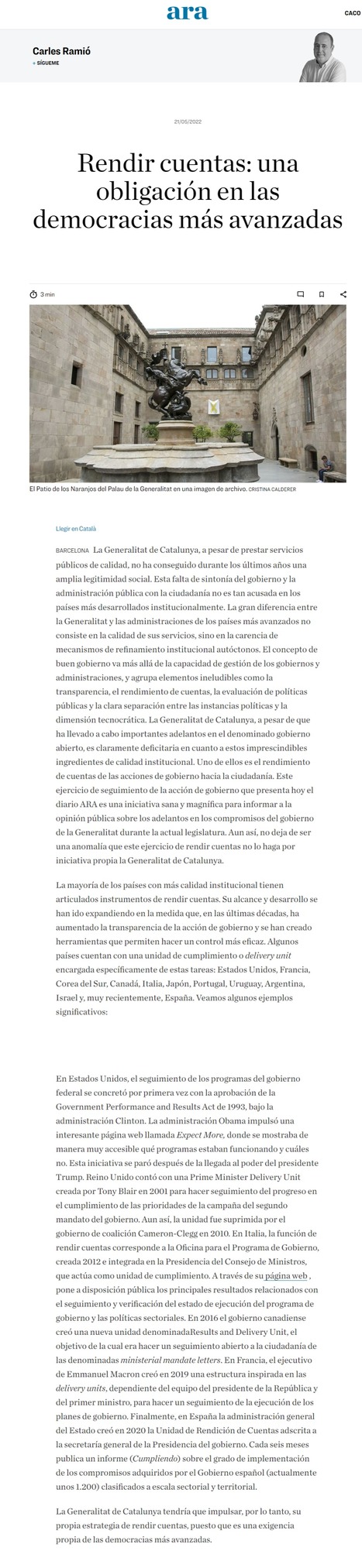 Rendir cuentas: una obligación en las democracias más avanzadas | Evaluación de Políticas Públicas - Actualidad y noticias | Scoop.it