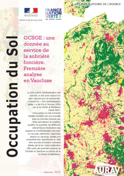 OCSGE : une donnée au service de la sobriété foncière. Première analyse en Vauclus | ZAN - Zéro artificialisation nette | Scoop.it